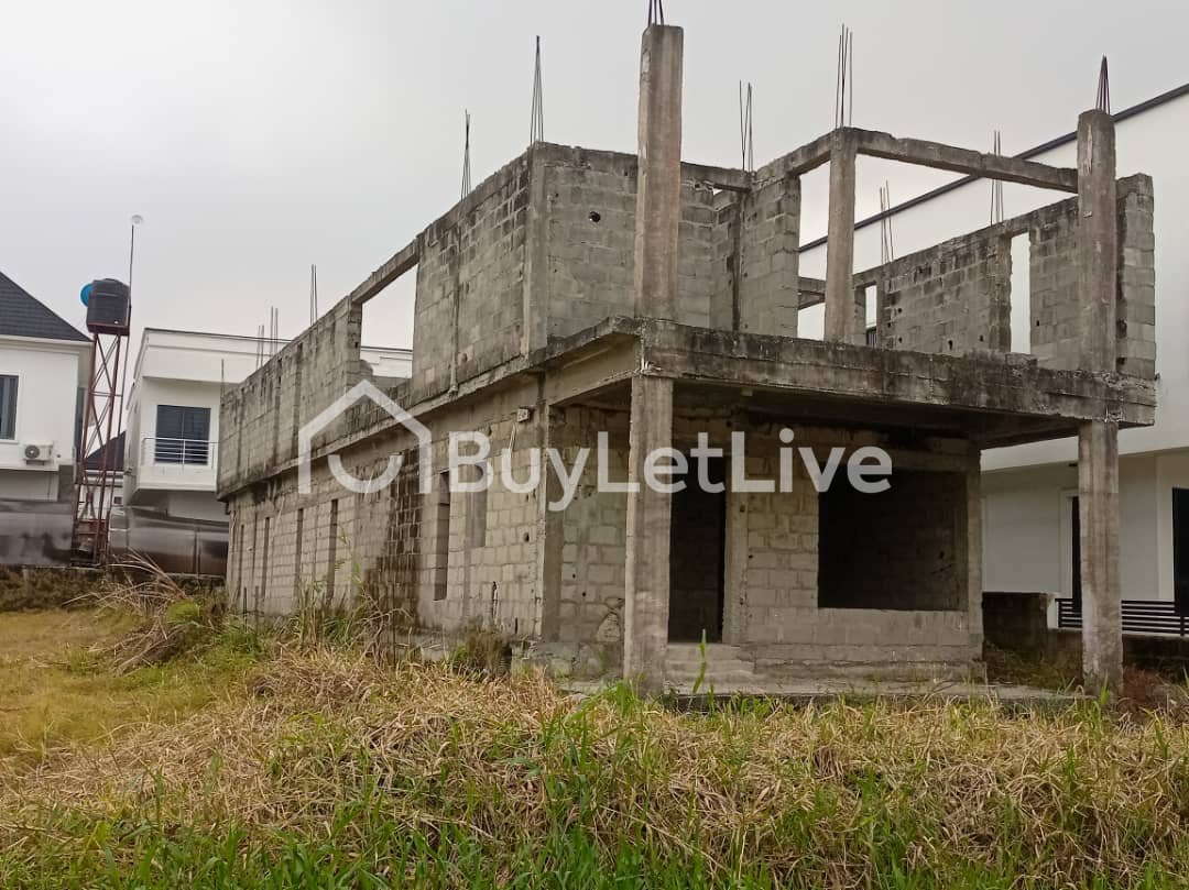 Carcass 5 Big Bedroom Fully Detached Duplex With BQ For Sale